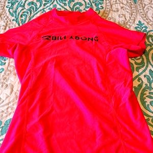 Billabong UVA/UVB protection rash guard